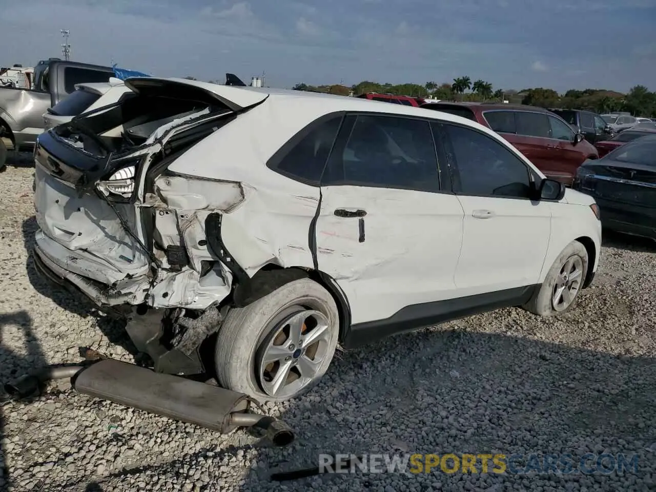 3 Photograph of a damaged car 2FMPK4G92KBB19301 FORD EDGE 2019
