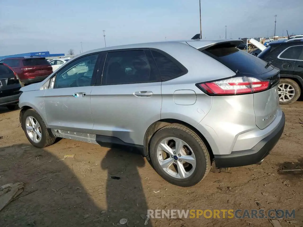 2 Фотография поврежденного автомобиля 2FMPK4G93KBB48502 FORD EDGE 2019