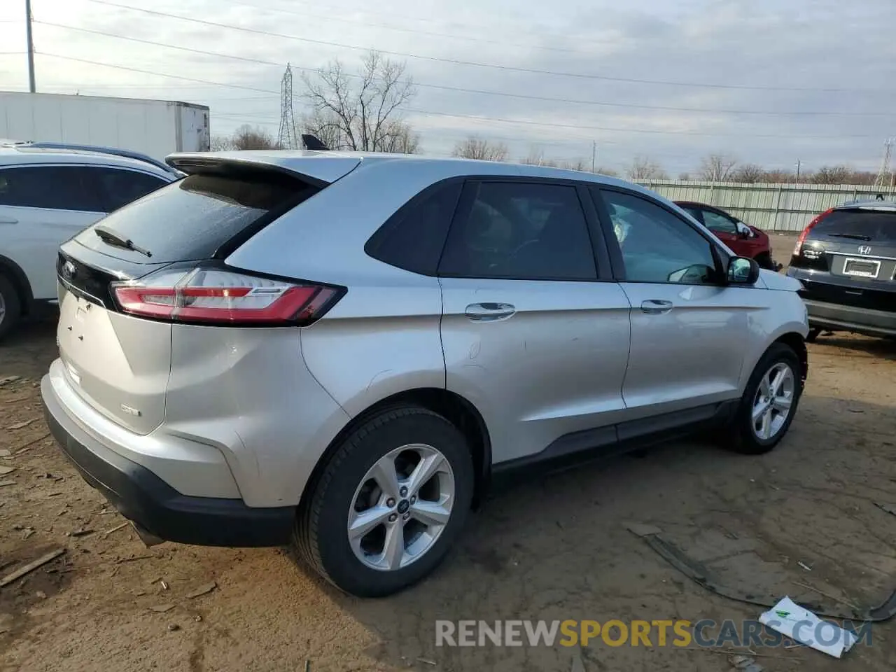 3 Фотография поврежденного автомобиля 2FMPK4G93KBB48502 FORD EDGE 2019