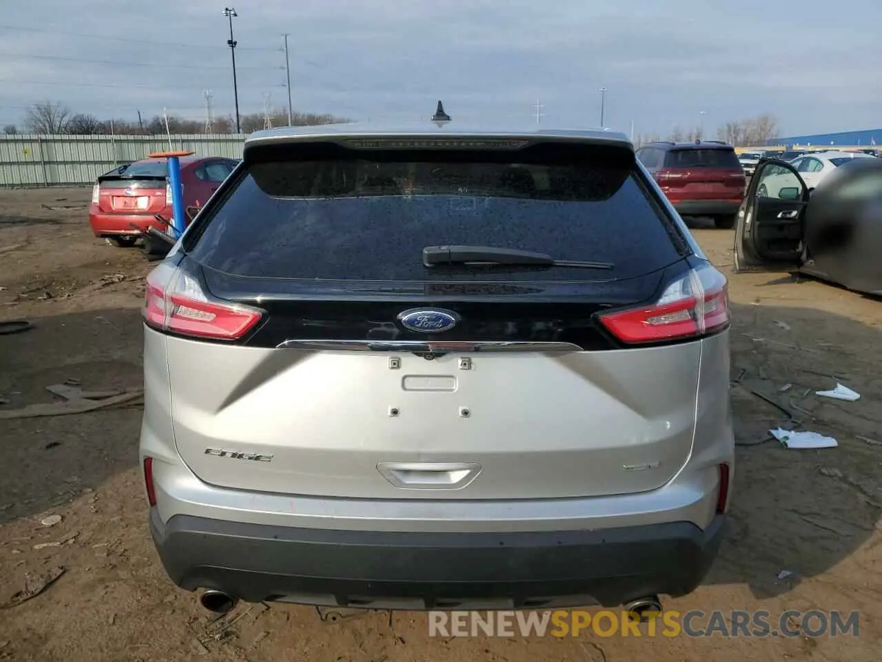 6 Фотография поврежденного автомобиля 2FMPK4G93KBB48502 FORD EDGE 2019