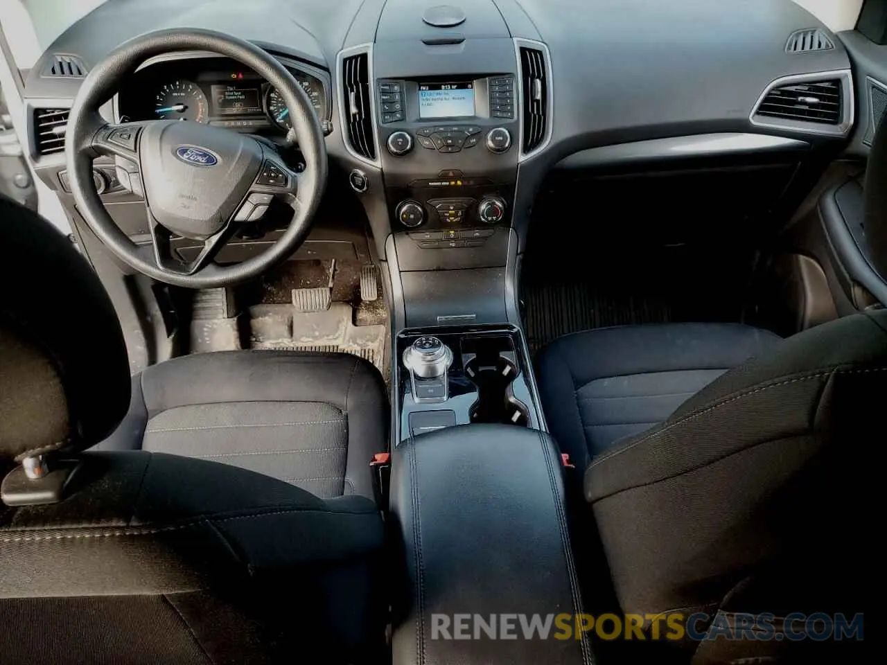 8 Фотография поврежденного автомобиля 2FMPK4G93KBB48502 FORD EDGE 2019