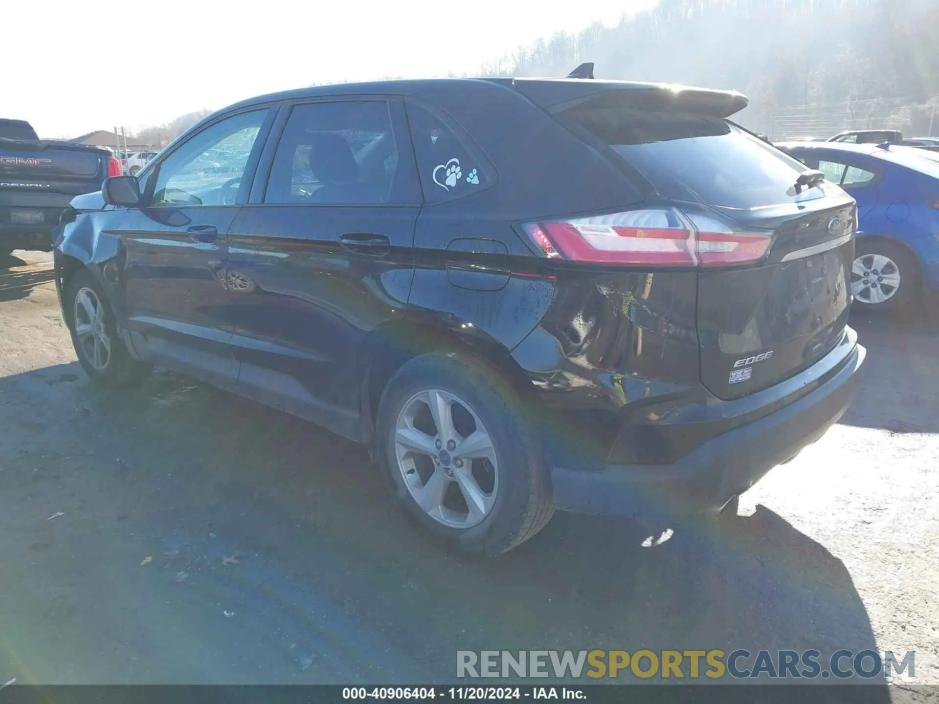 3 Photograph of a damaged car 2FMPK4G93KBB70838 FORD EDGE 2019