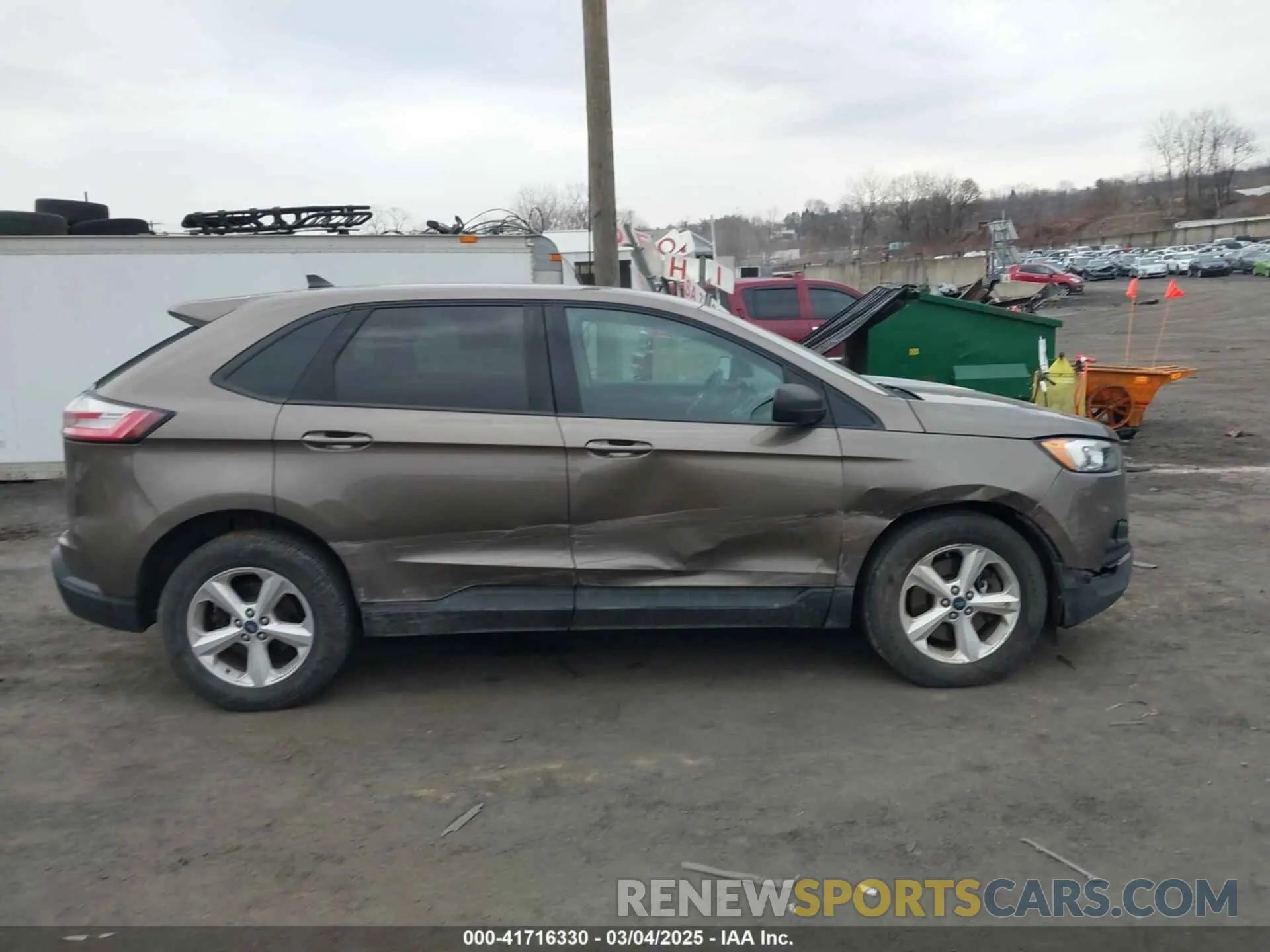13 Photograph of a damaged car 2FMPK4G94KBB30946 FORD EDGE 2019