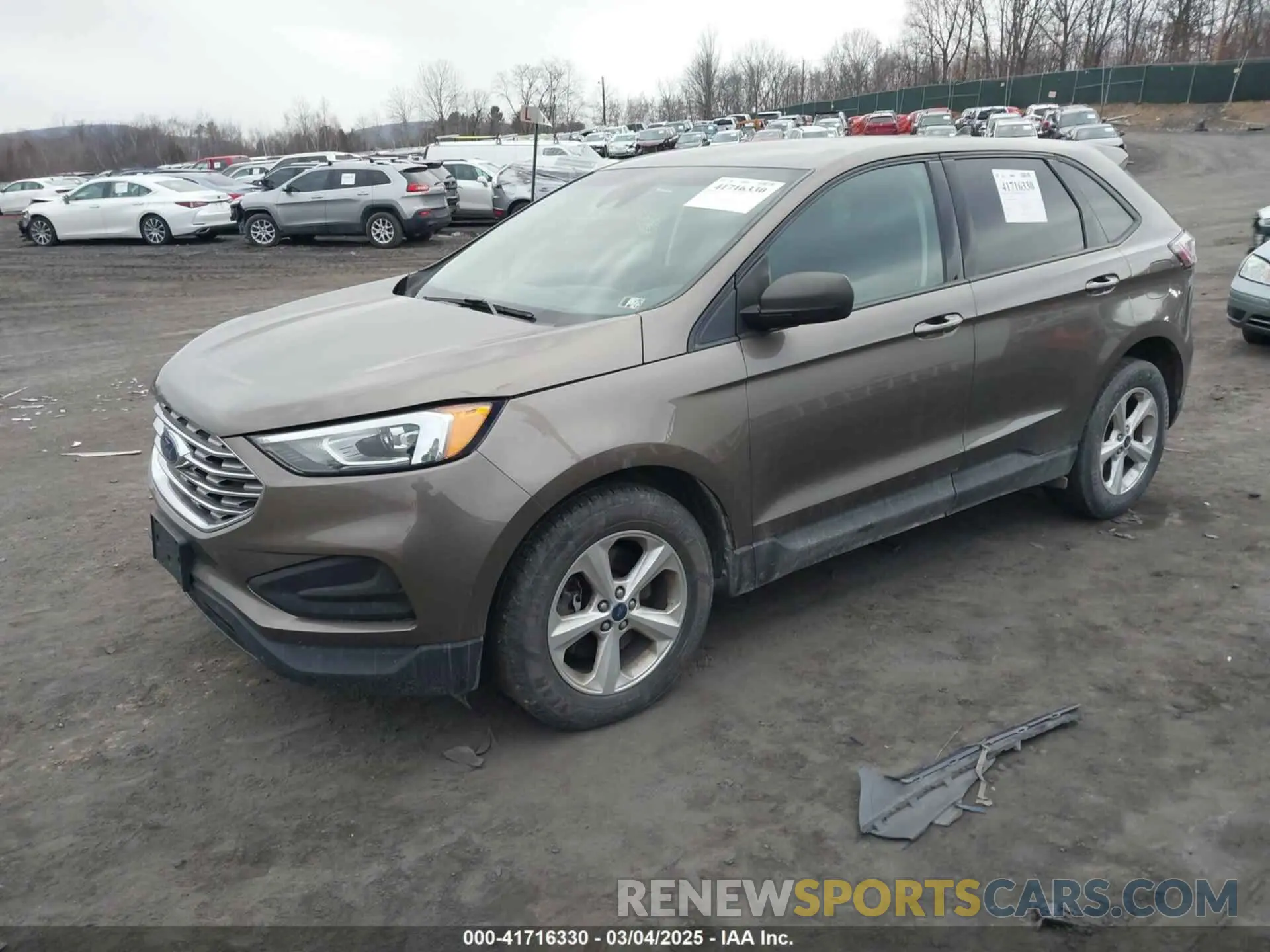 2 Photograph of a damaged car 2FMPK4G94KBB30946 FORD EDGE 2019