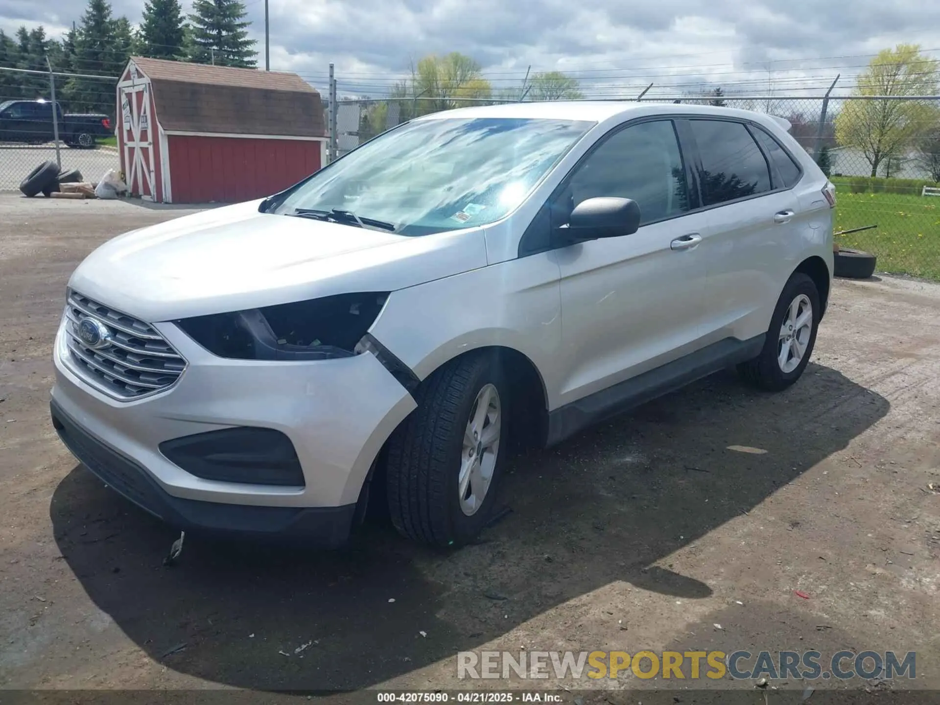 2 Фотография поврежденного автомобиля 2FMPK4G99KBB20820 FORD EDGE 2019