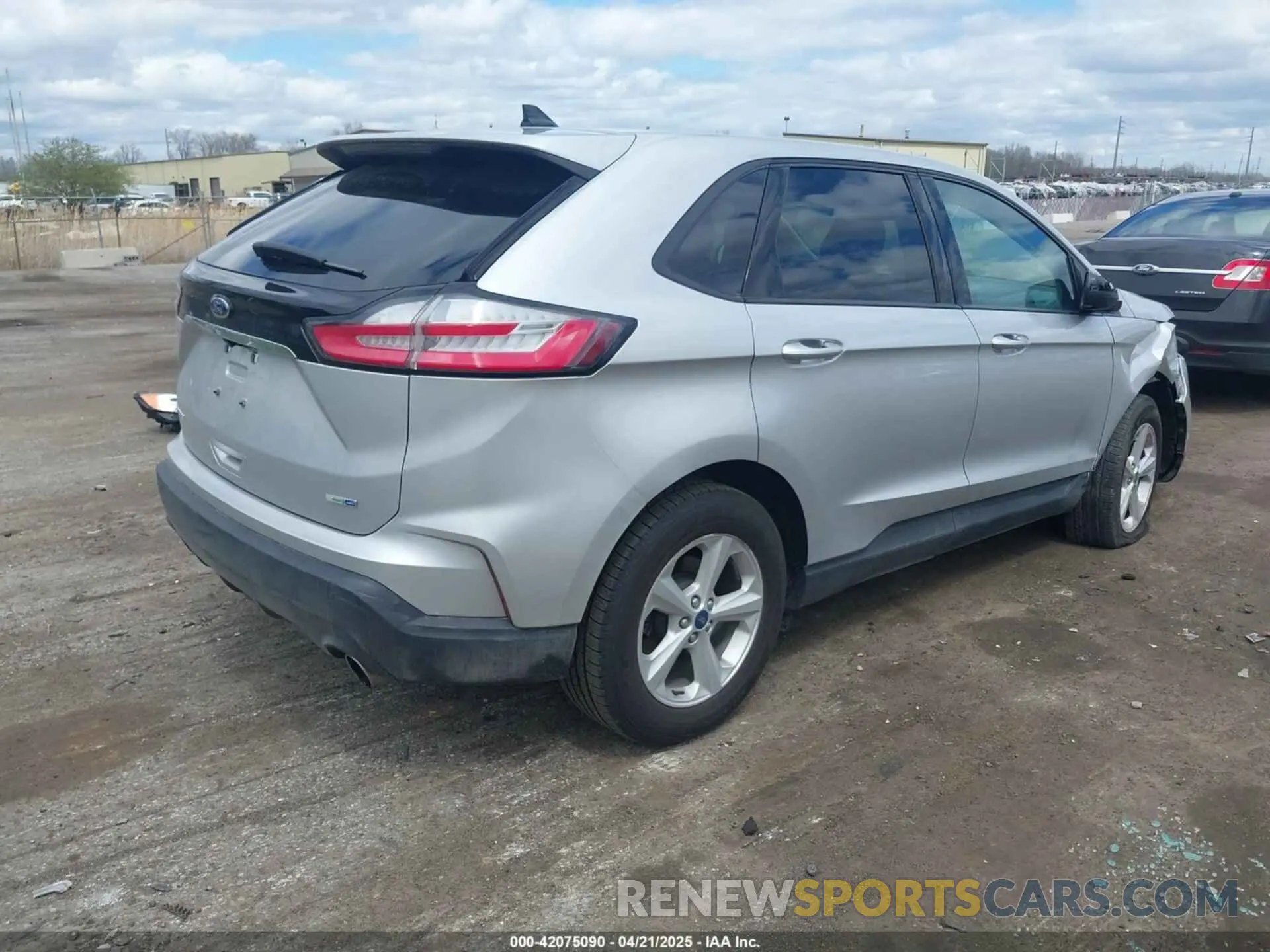 4 Фотография поврежденного автомобиля 2FMPK4G99KBB20820 FORD EDGE 2019