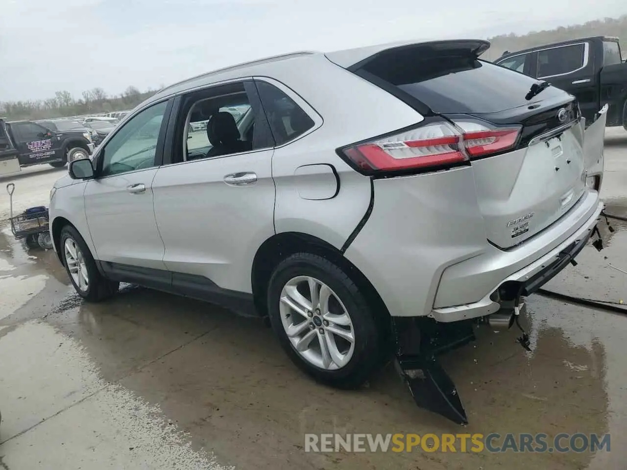 2 Фотография поврежденного автомобиля 2FMPK4J90KBB09116 FORD EDGE 2019