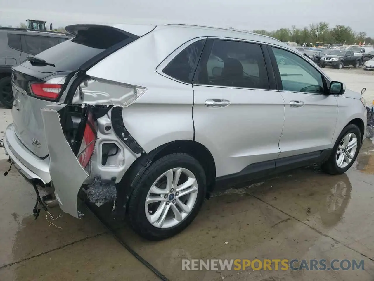 3 Фотография поврежденного автомобиля 2FMPK4J90KBB09116 FORD EDGE 2019