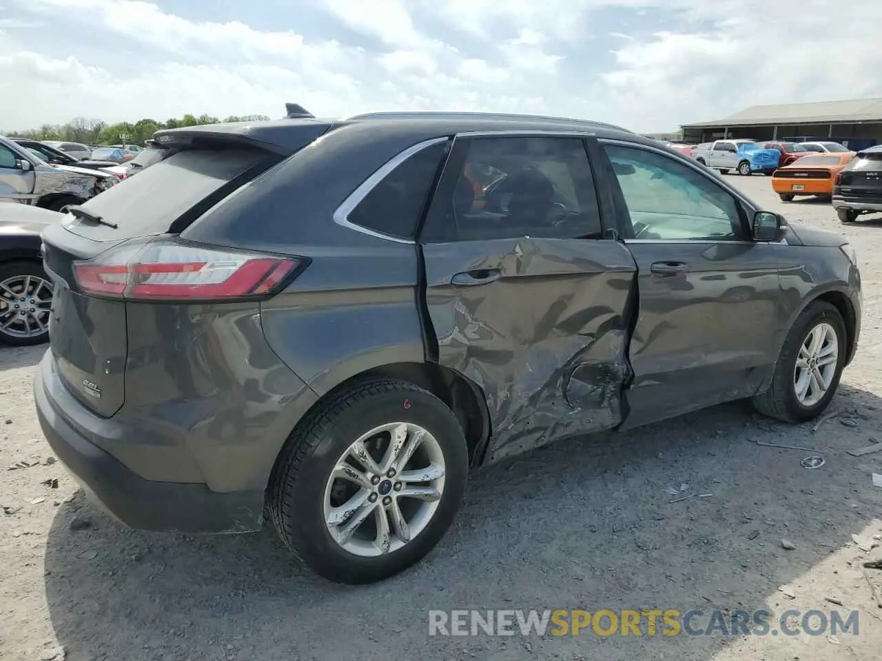 3 Фотография поврежденного автомобиля 2FMPK4J90KBB11769 FORD EDGE 2019