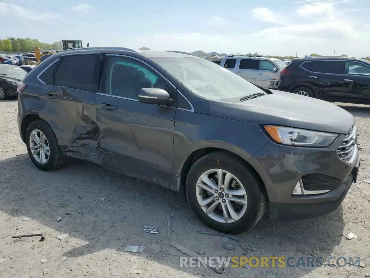 4 Фотография поврежденного автомобиля 2FMPK4J90KBB11769 FORD EDGE 2019
