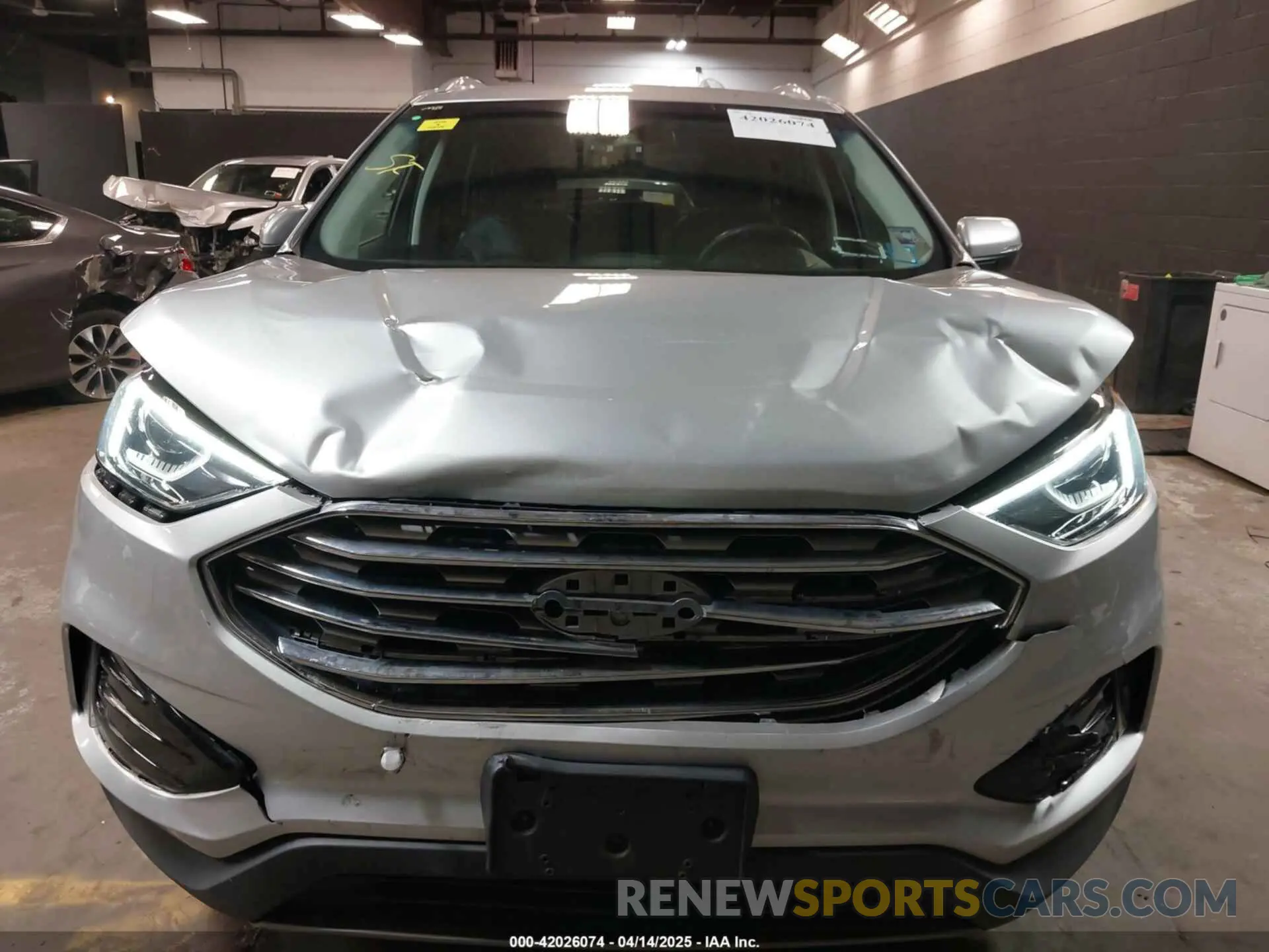 6 Фотография поврежденного автомобиля 2FMPK4J90KBB33576 FORD EDGE 2019