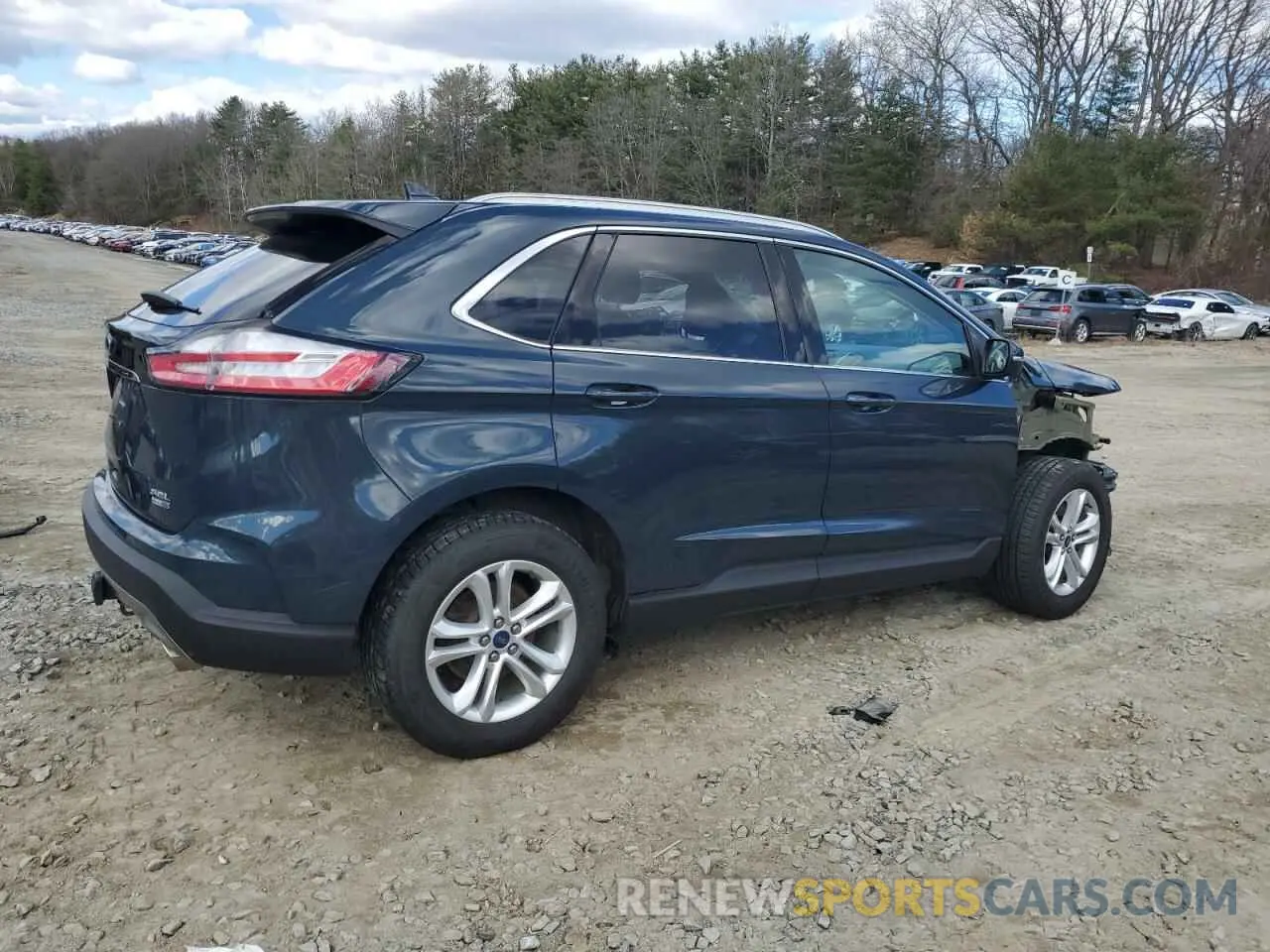 3 Фотография поврежденного автомобиля 2FMPK4J92KBC55825 FORD EDGE 2019