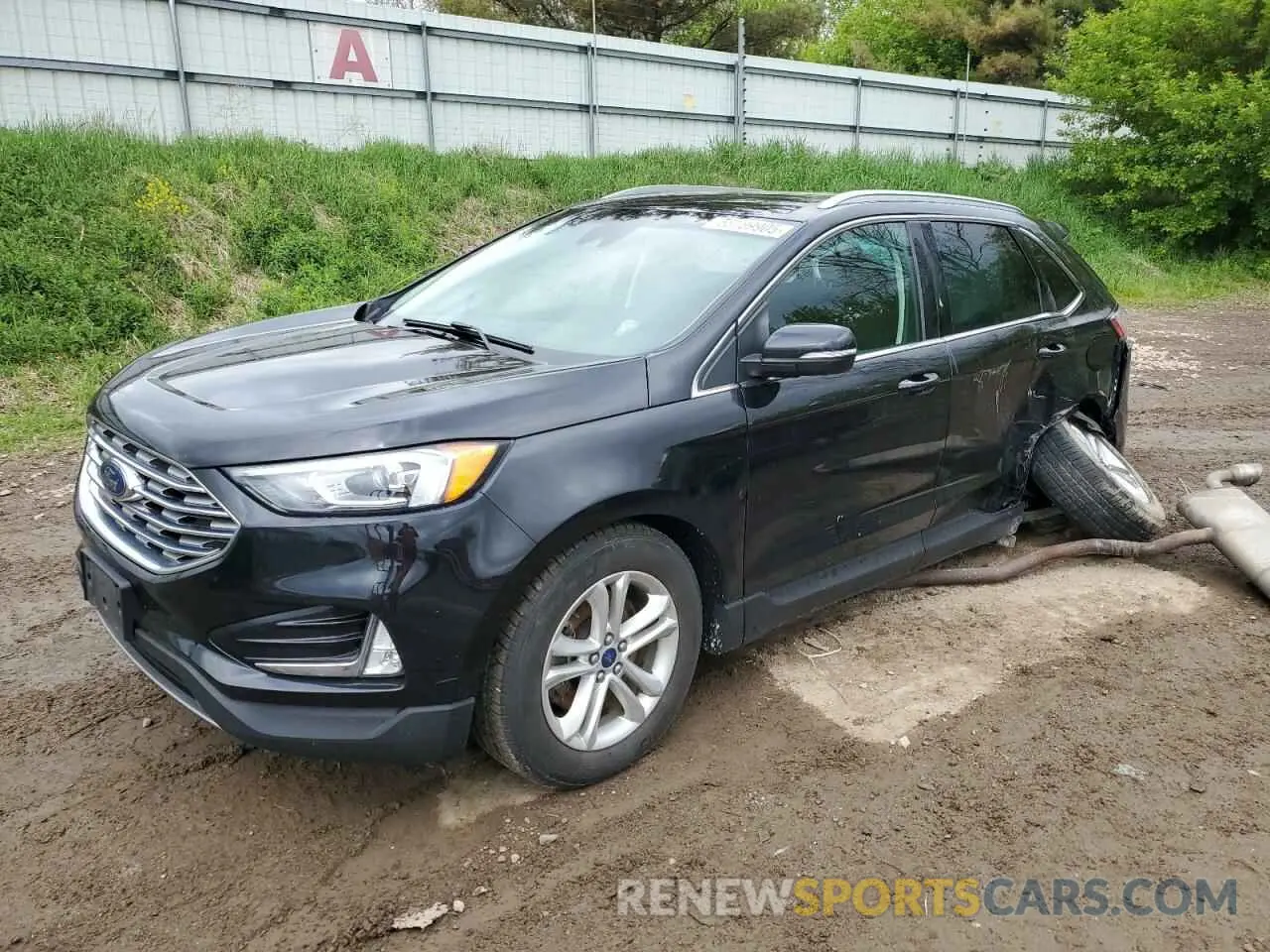 1 Фотография поврежденного автомобиля 2FMPK4J93KBB15606 FORD EDGE 2019