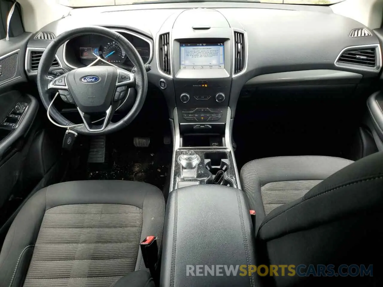 8 Фотография поврежденного автомобиля 2FMPK4J93KBB15606 FORD EDGE 2019