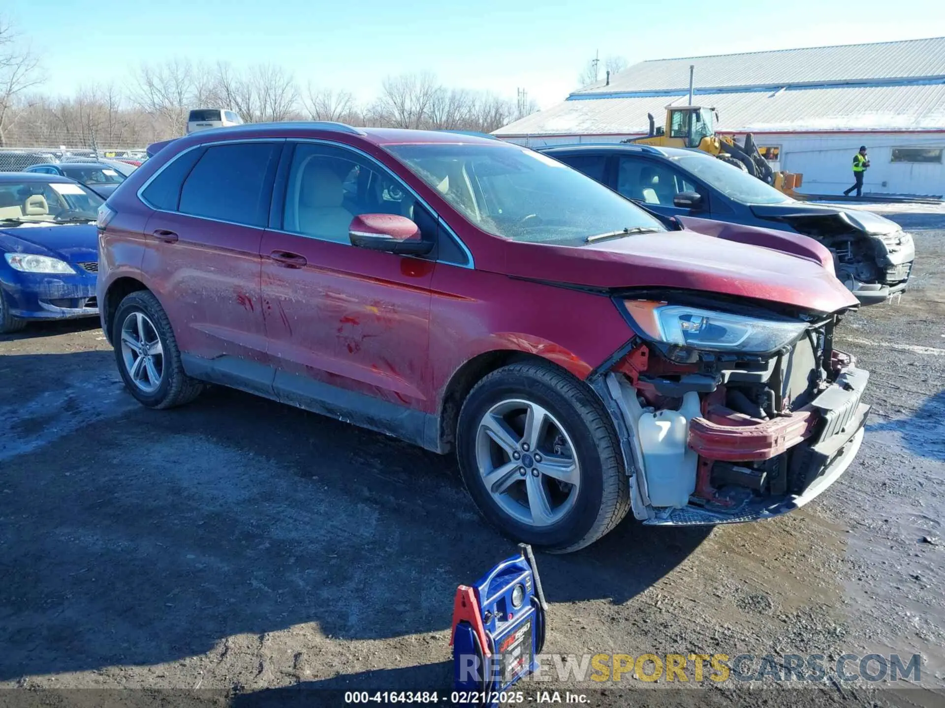 1 Photograph of a damaged car 2FMPK4J93KBB48220 FORD EDGE 2019