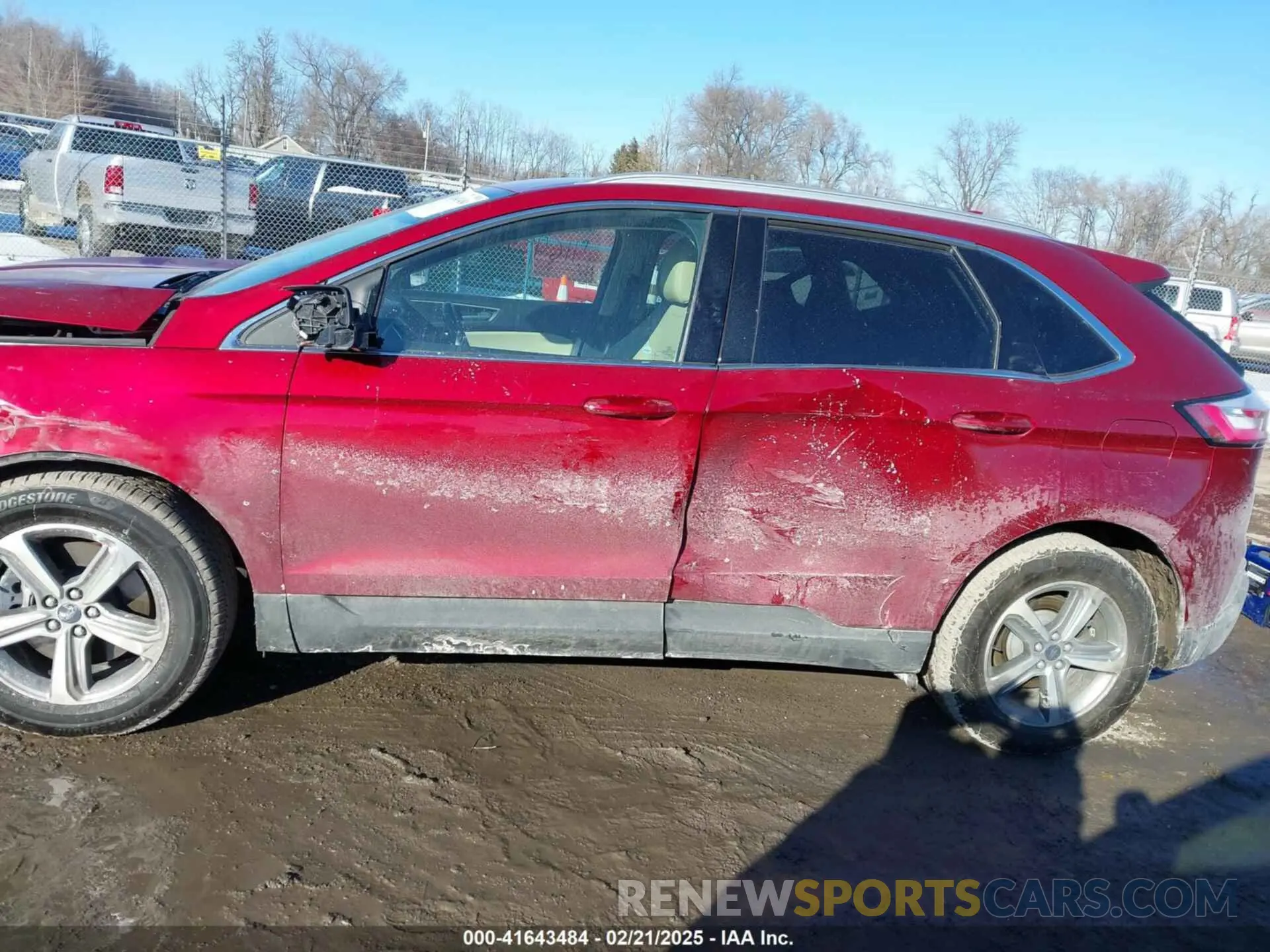 15 Photograph of a damaged car 2FMPK4J93KBB48220 FORD EDGE 2019