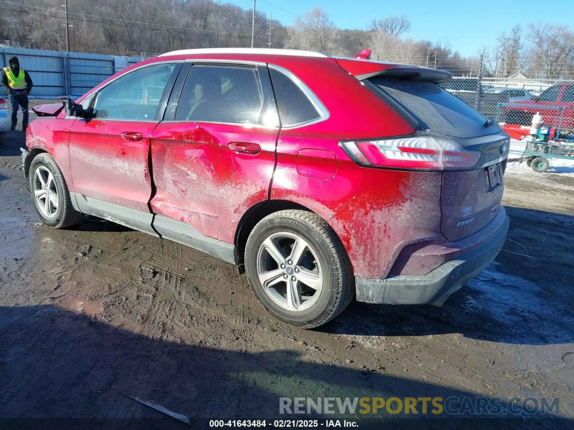 3 Photograph of a damaged car 2FMPK4J93KBB48220 FORD EDGE 2019
