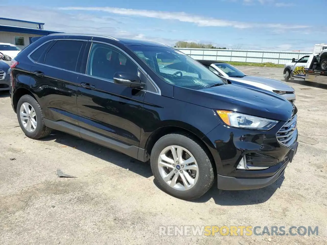 4 Фотография поврежденного автомобиля 2FMPK4J93KBC01370 FORD EDGE 2019