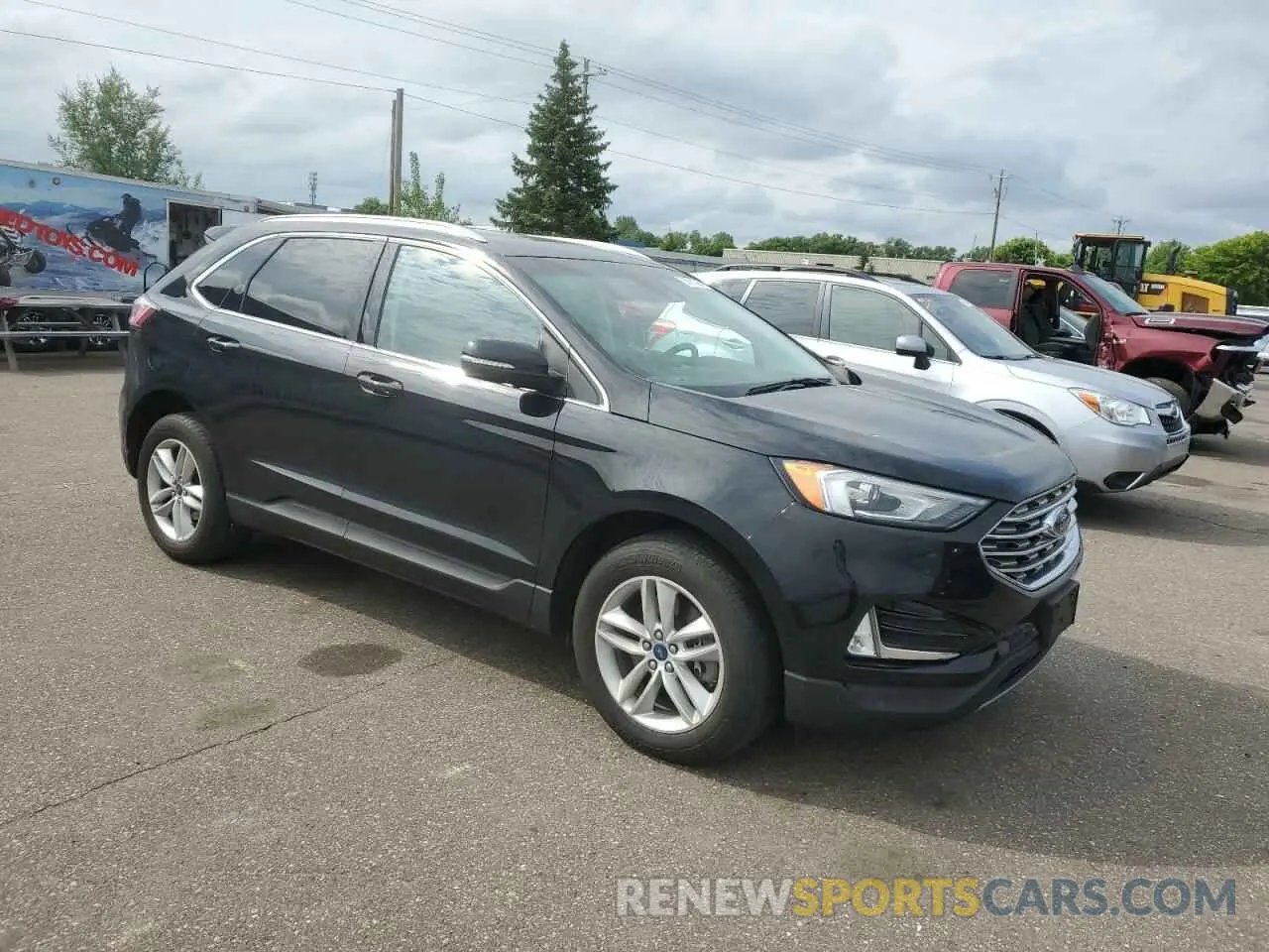 4 Фотография поврежденного автомобиля 2FMPK4J93KBC26513 FORD EDGE 2019