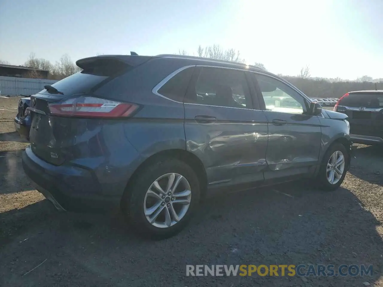 3 Фотография поврежденного автомобиля 2FMPK4J94KBB24282 FORD EDGE 2019
