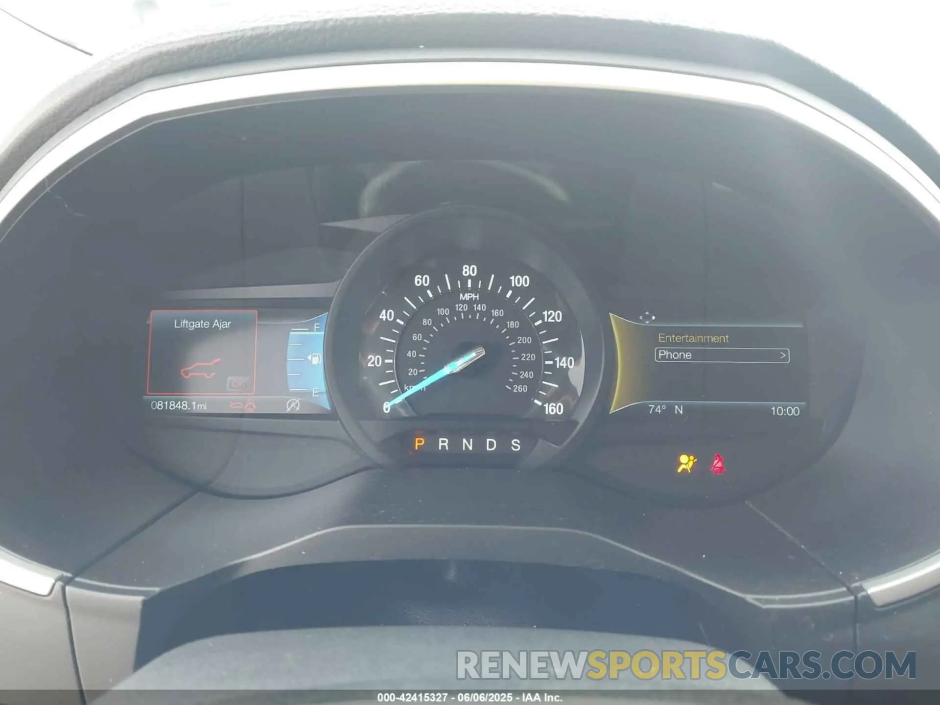 7 Фотография поврежденного автомобиля 2FMPK4J94KBB60747 FORD EDGE 2019