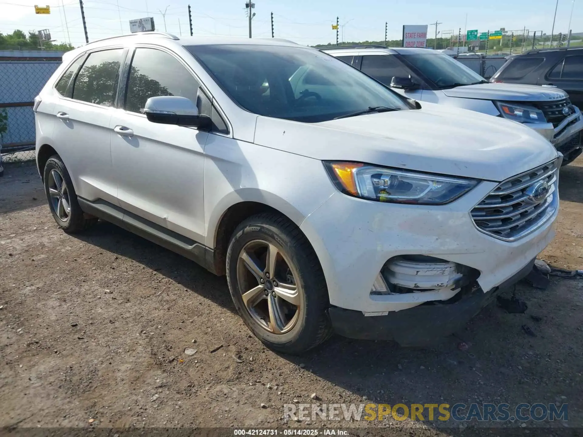 1 Photograph of a damaged car 2FMPK4J94KBB75832 FORD EDGE 2019