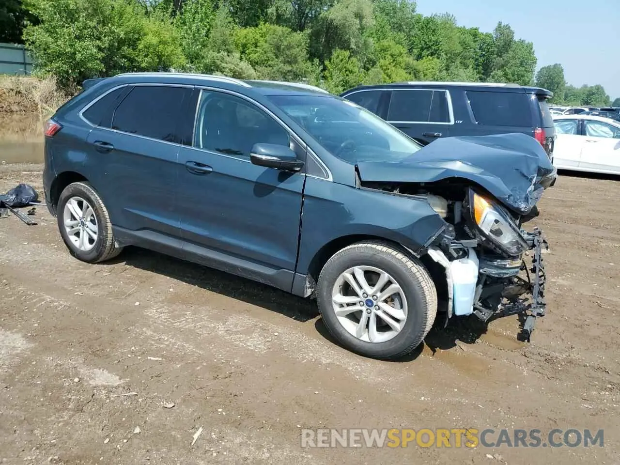 4 Фотография поврежденного автомобиля 2FMPK4J95KBB23500 FORD EDGE 2019