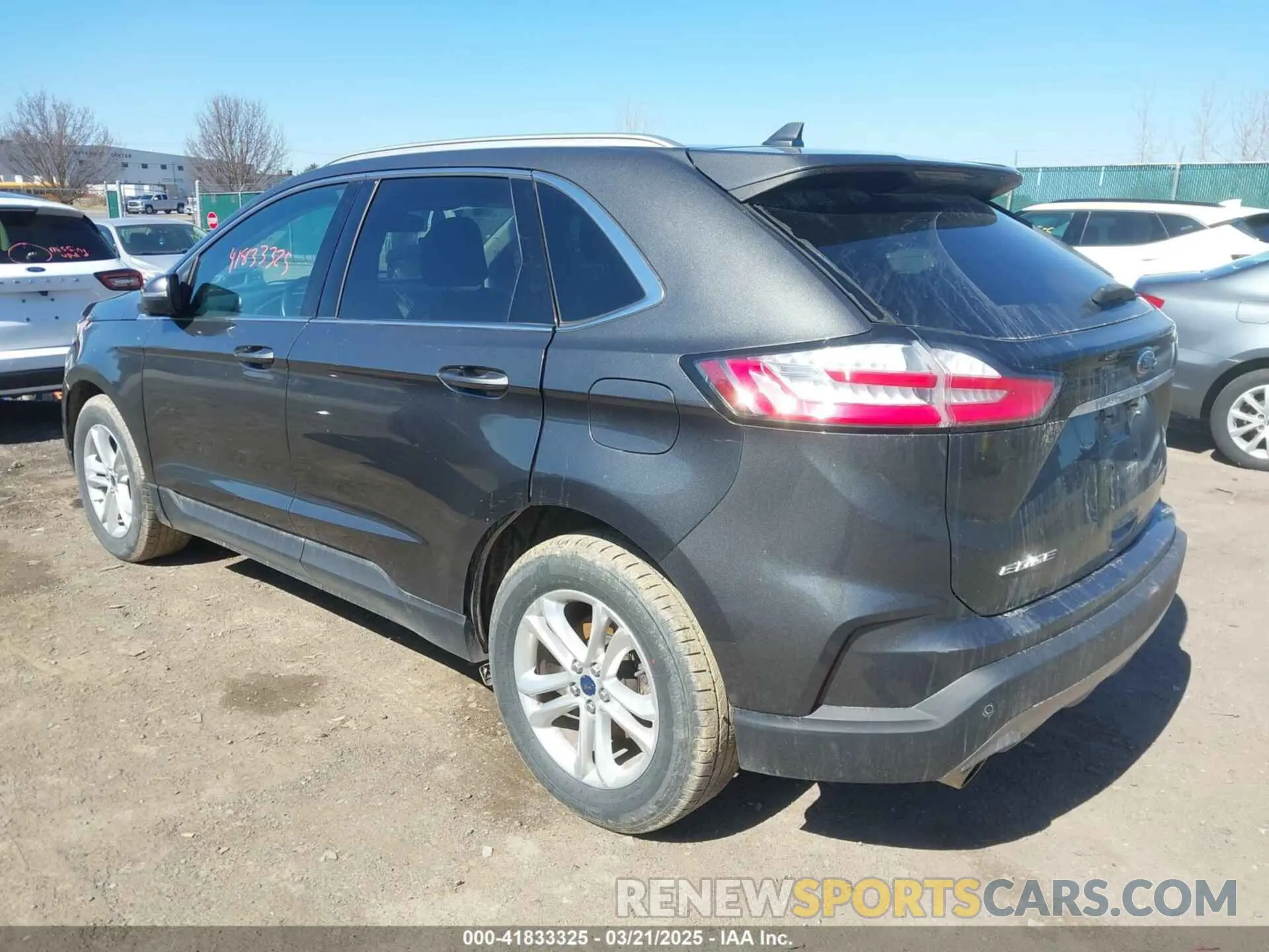 3 Photograph of a damaged car 2FMPK4J95KBB73037 FORD EDGE 2019
