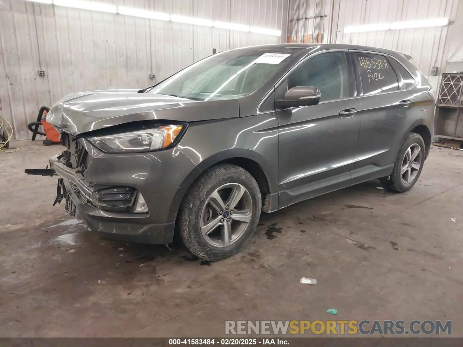 2 Фотография поврежденного автомобиля 2FMPK4J95KBB82062 FORD EDGE 2019