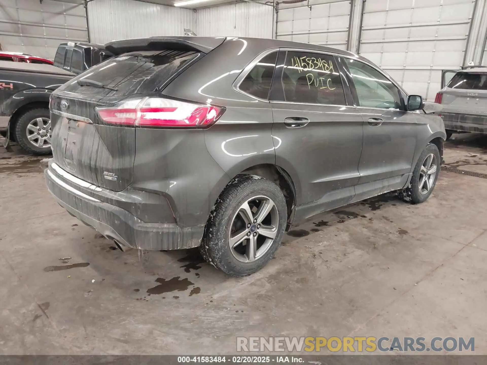 4 Фотография поврежденного автомобиля 2FMPK4J95KBB82062 FORD EDGE 2019