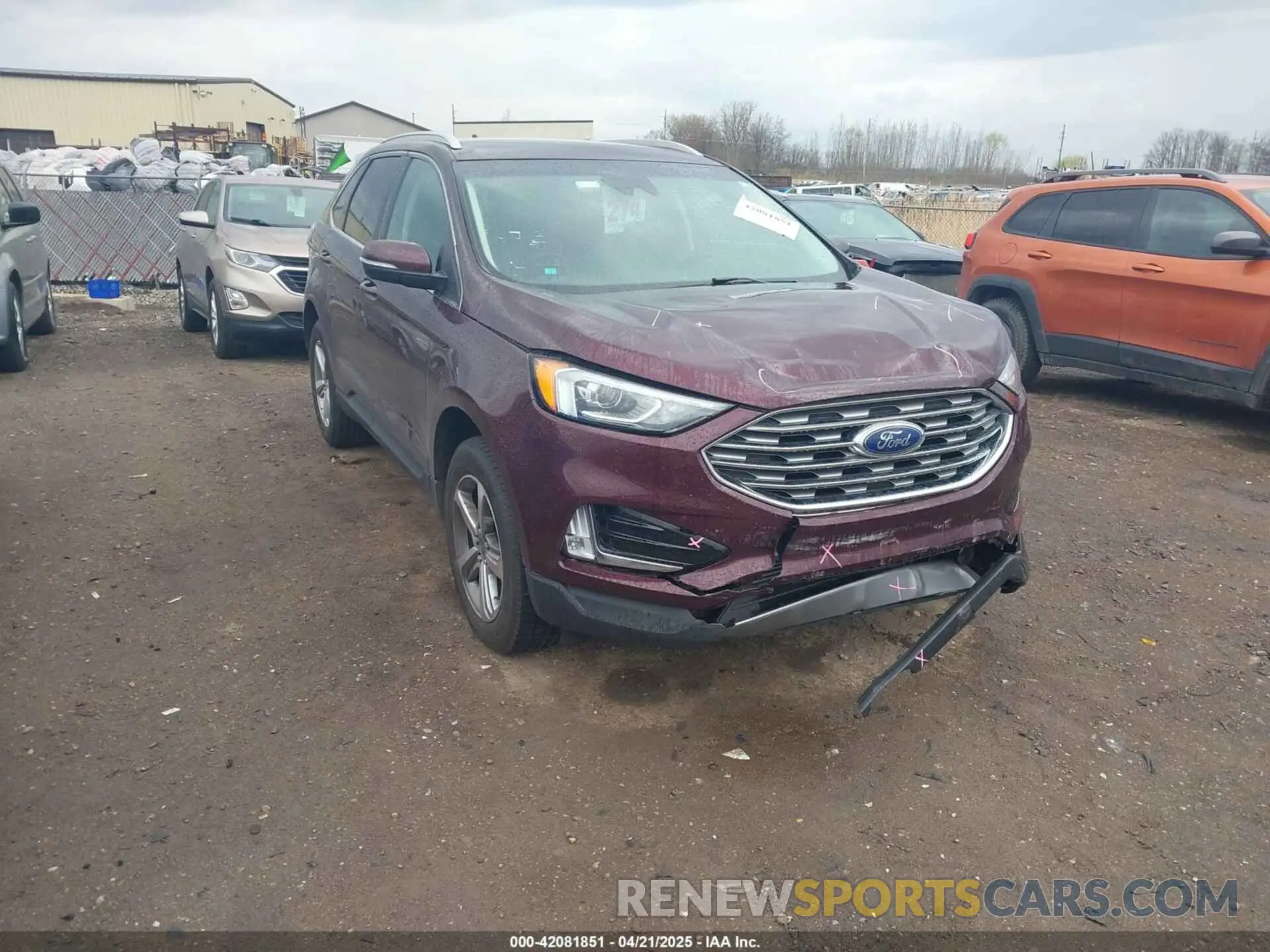 1 Фотография поврежденного автомобиля 2FMPK4J95KBC26108 FORD EDGE 2019