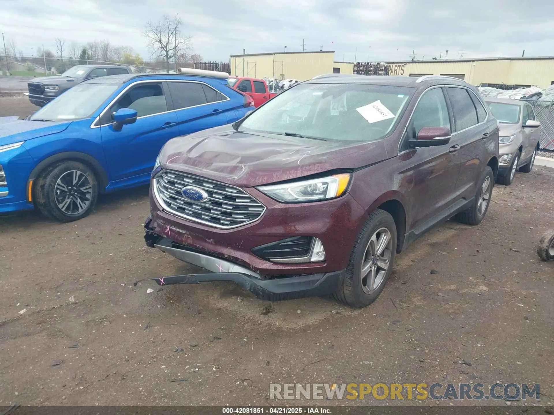 2 Фотография поврежденного автомобиля 2FMPK4J95KBC26108 FORD EDGE 2019