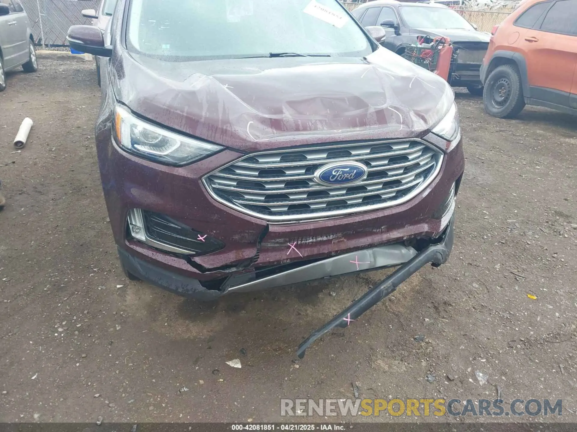 6 Фотография поврежденного автомобиля 2FMPK4J95KBC26108 FORD EDGE 2019
