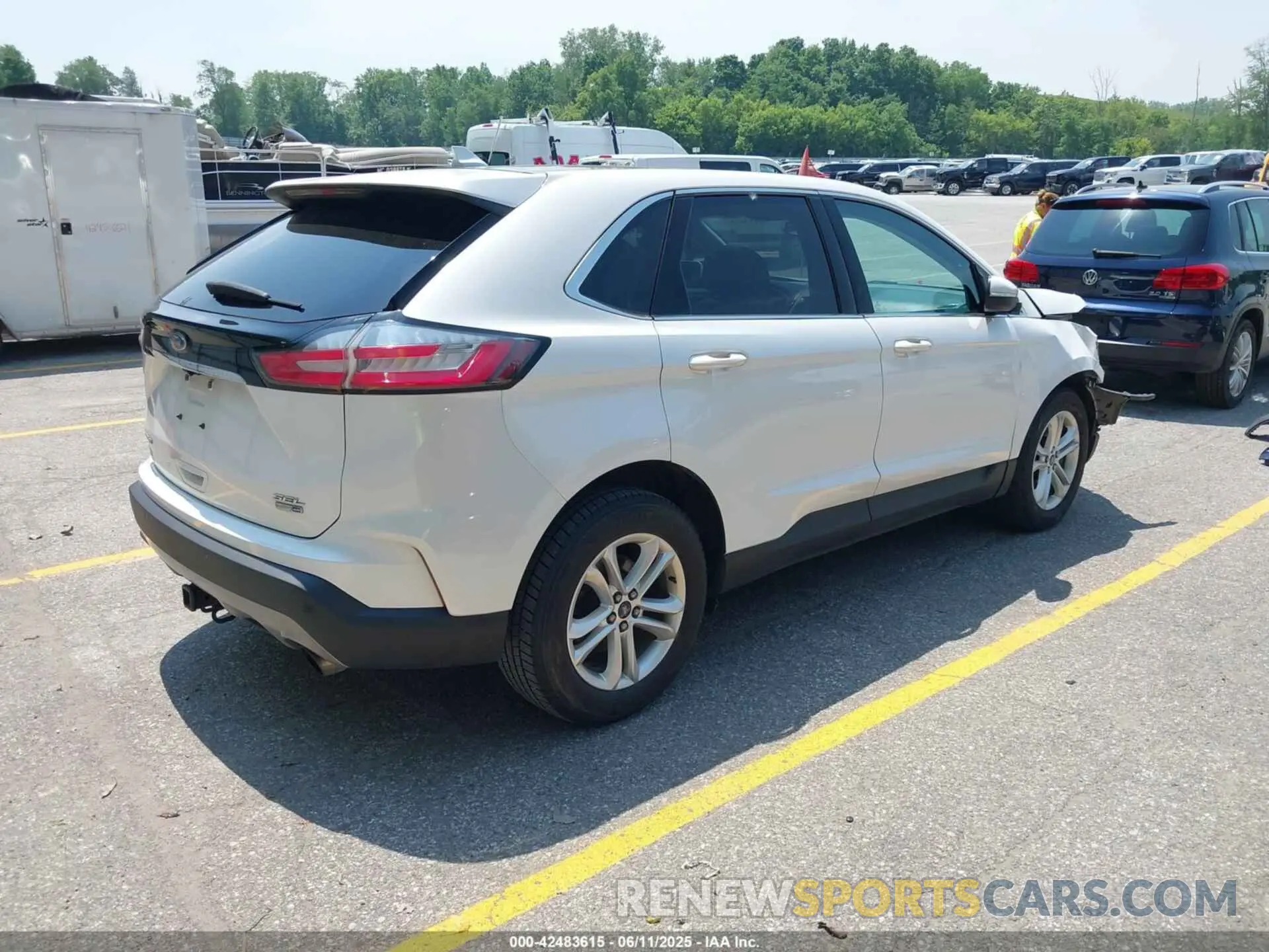 4 Фотография поврежденного автомобиля 2FMPK4J96KBB36191 FORD EDGE 2019