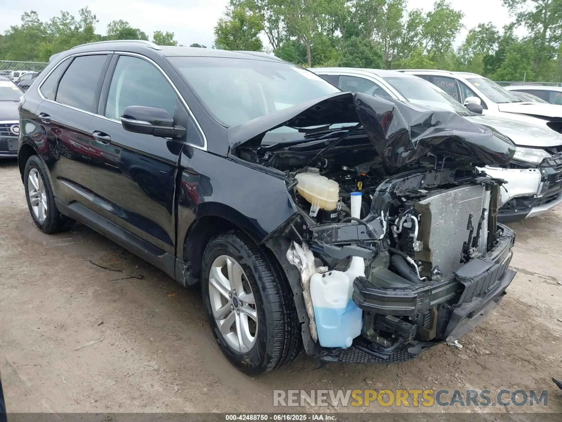 1 Photograph of a damaged car 2FMPK4J96KBC18745 FORD EDGE 2019