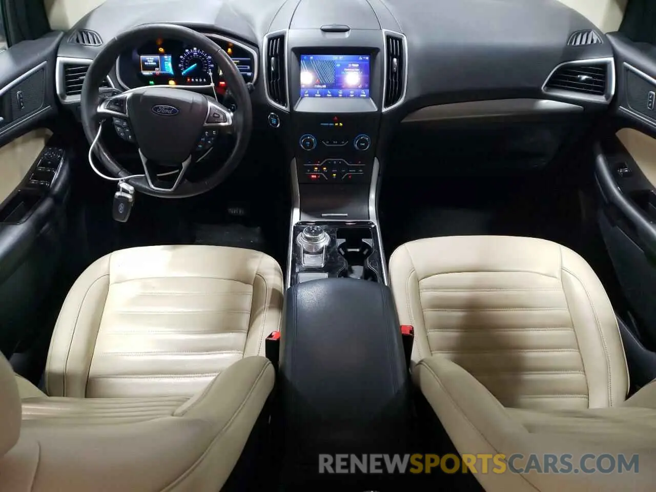 8 Фотография поврежденного автомобиля 2FMPK4J96KBC40373 FORD EDGE 2019