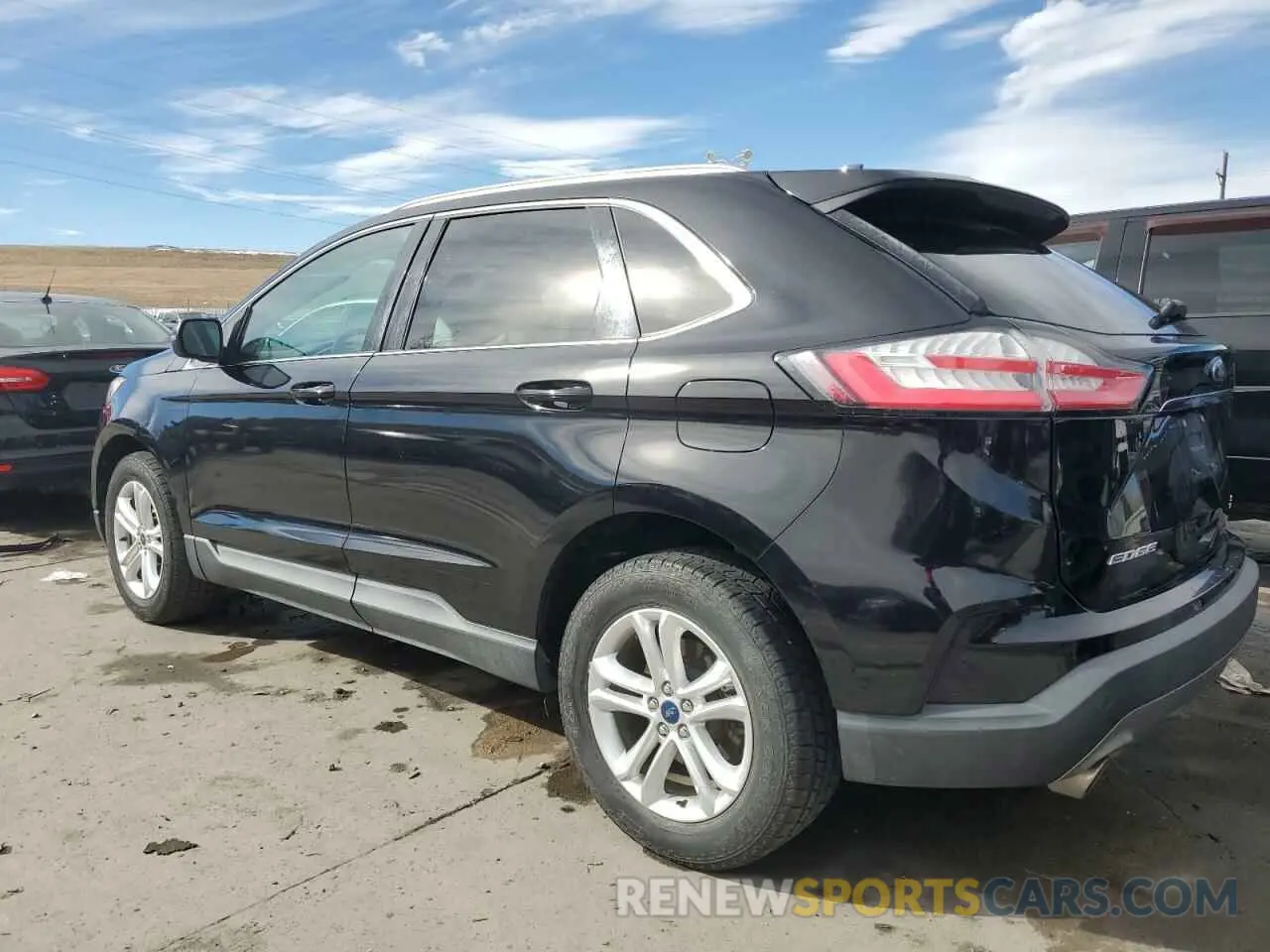 2 Фотография поврежденного автомобиля 2FMPK4J97KBB57258 FORD EDGE 2019