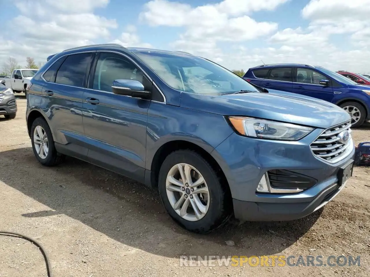 4 Фотография поврежденного автомобиля 2FMPK4J97KBC44576 FORD EDGE 2019