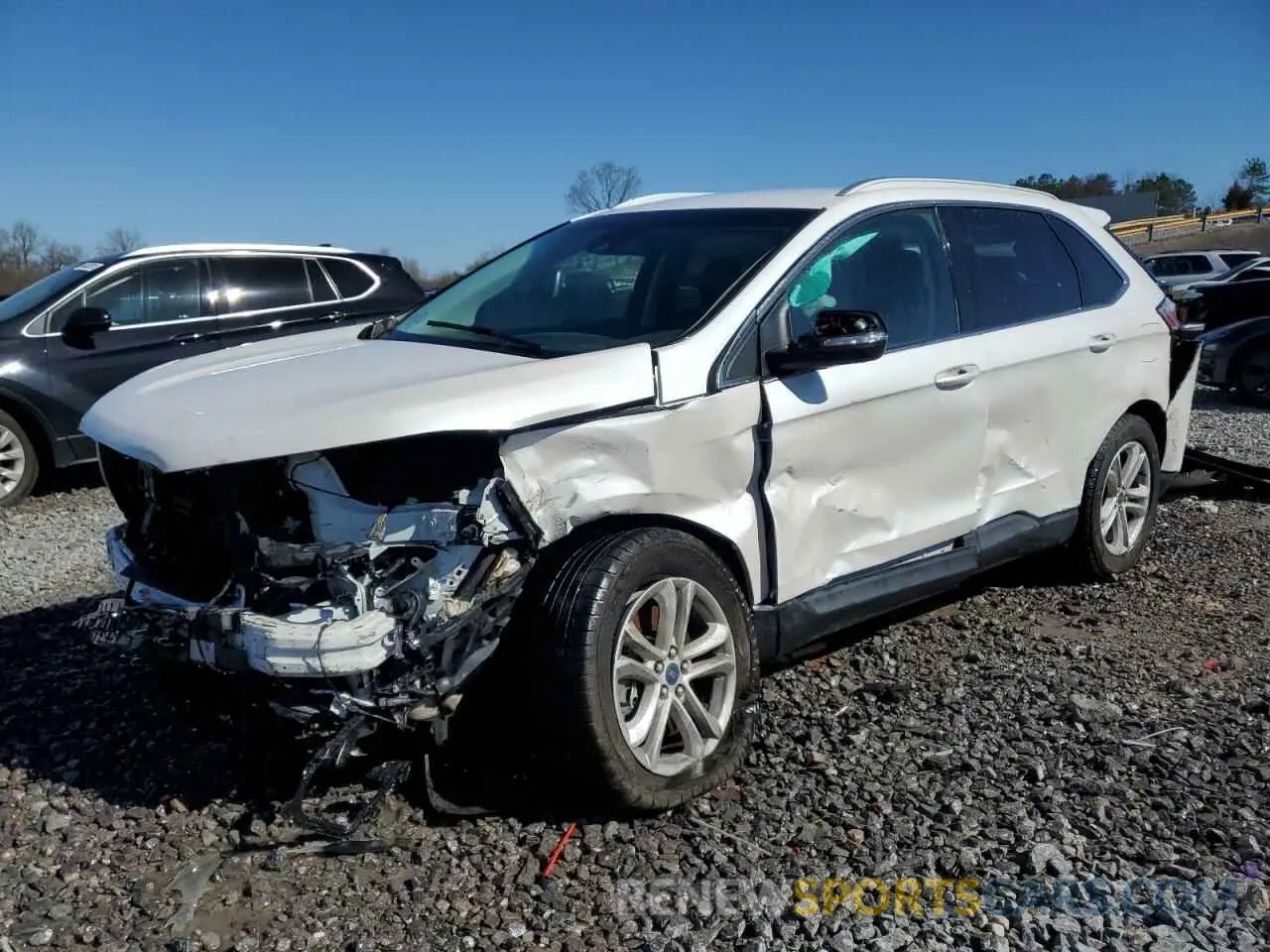 1 Photograph of a damaged car 2FMPK4J97KBC60664 FORD EDGE 2019