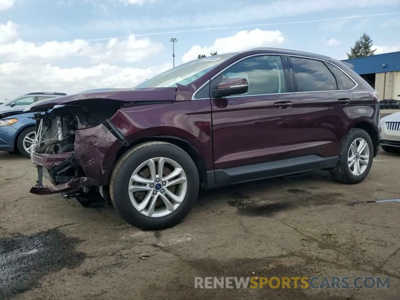 1 Фотография поврежденного автомобиля 2FMPK4J98KBB12815 FORD EDGE 2019