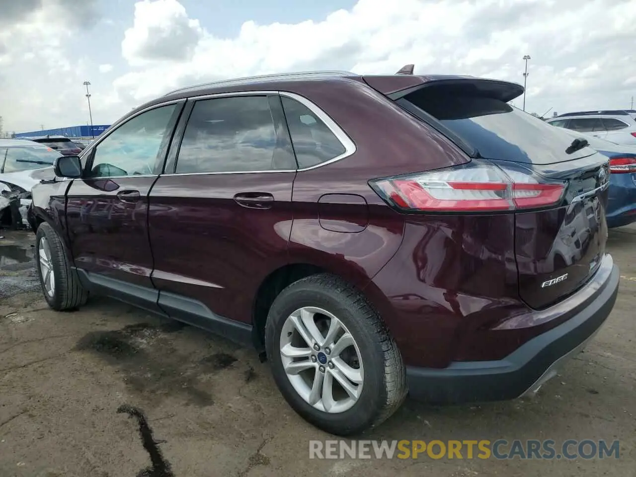 2 Фотография поврежденного автомобиля 2FMPK4J98KBB12815 FORD EDGE 2019