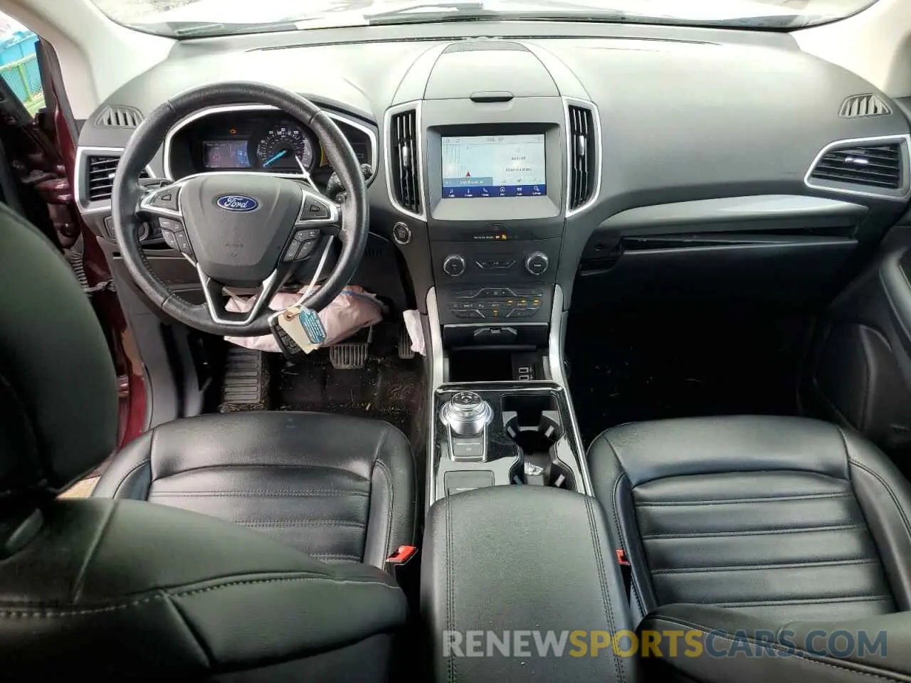 8 Фотография поврежденного автомобиля 2FMPK4J98KBB12815 FORD EDGE 2019