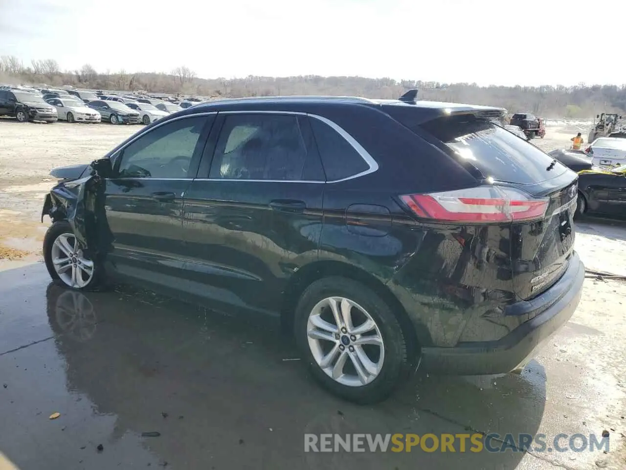 2 Фотография поврежденного автомобиля 2FMPK4J98KBB90303 FORD EDGE 2019