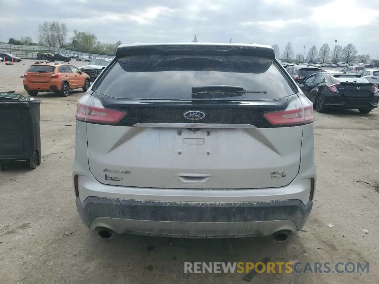 6 Фотография поврежденного автомобиля 2FMPK4J98KBC47471 FORD EDGE 2019