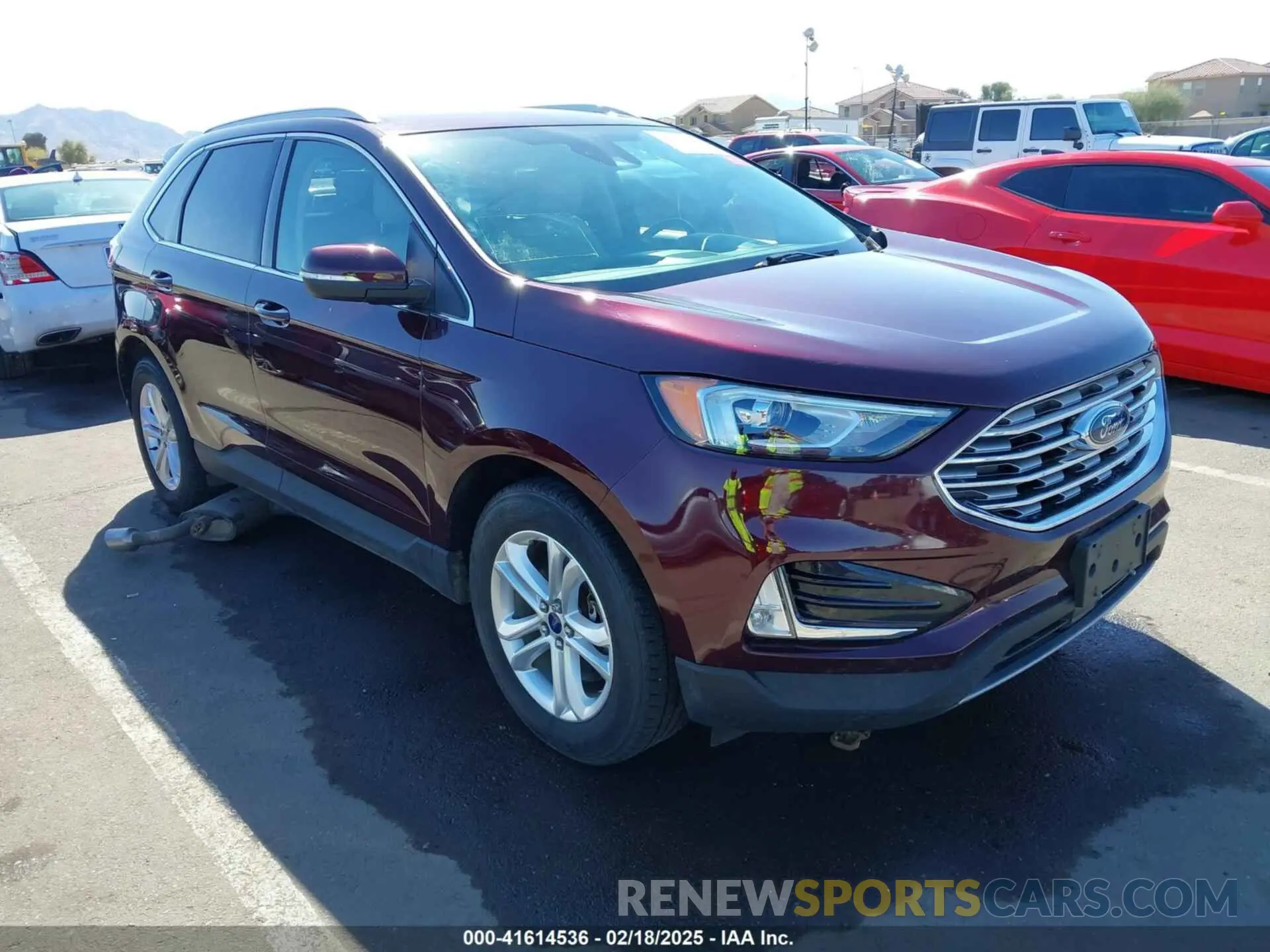 1 Фотография поврежденного автомобиля 2FMPK4J9XKBB10449 FORD EDGE 2019