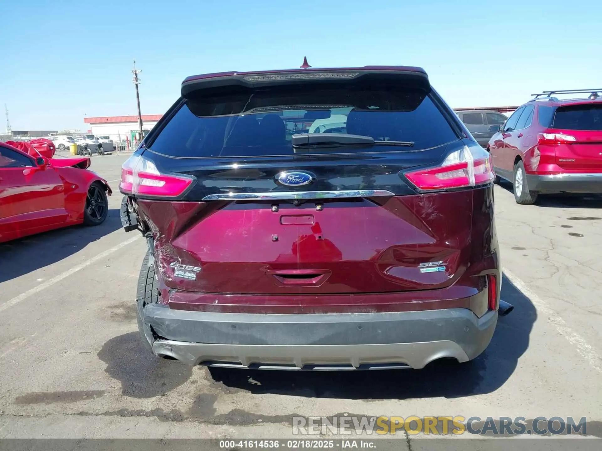 16 Фотография поврежденного автомобиля 2FMPK4J9XKBB10449 FORD EDGE 2019