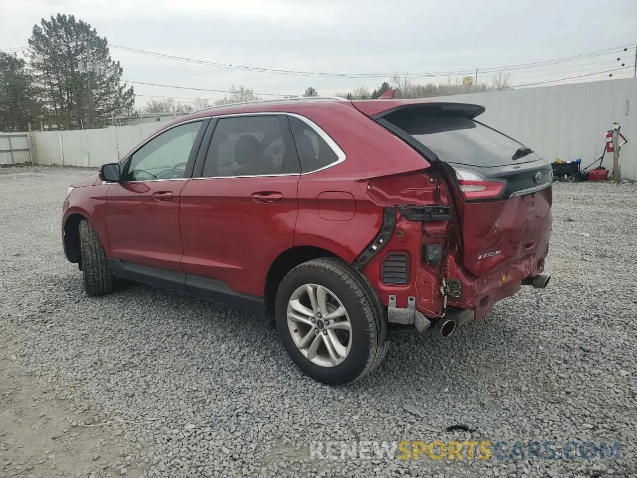 2 Фотография поврежденного автомобиля 2FMPK4J9XKBB18955 FORD EDGE 2019