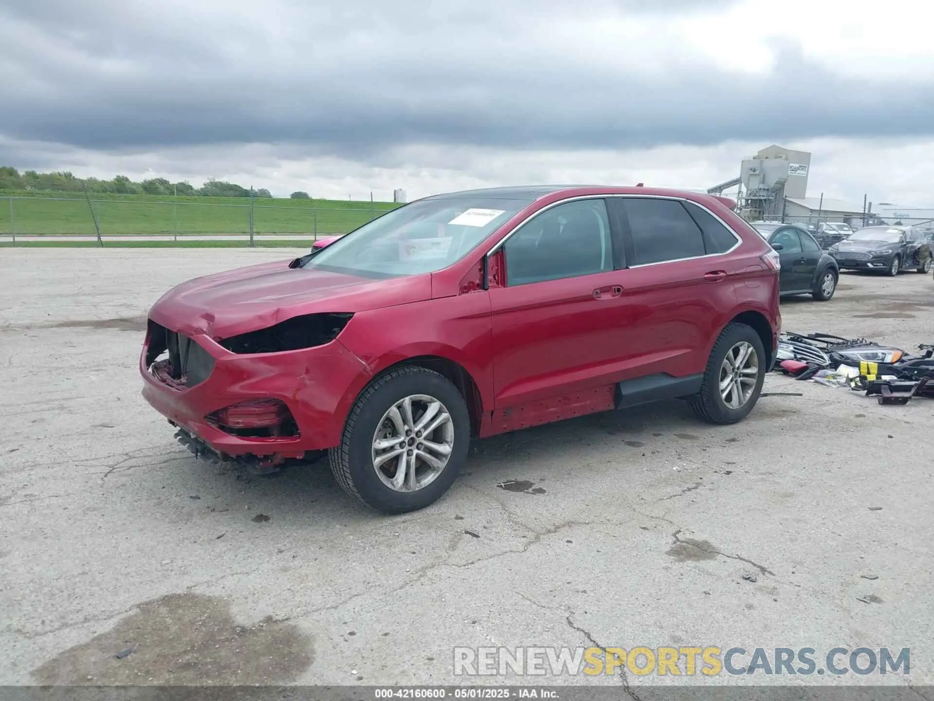 2 Photograph of a damaged car 2FMPK4J9XKBC05674 FORD EDGE 2019