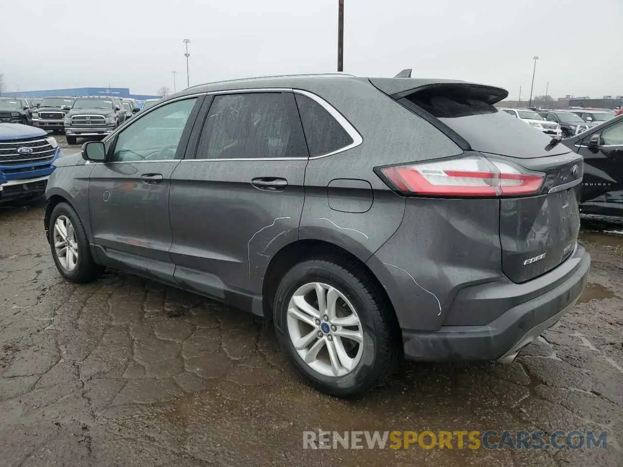 2 Photograph of a damaged car 2FMPK4J9XKBC71612 FORD EDGE 2019