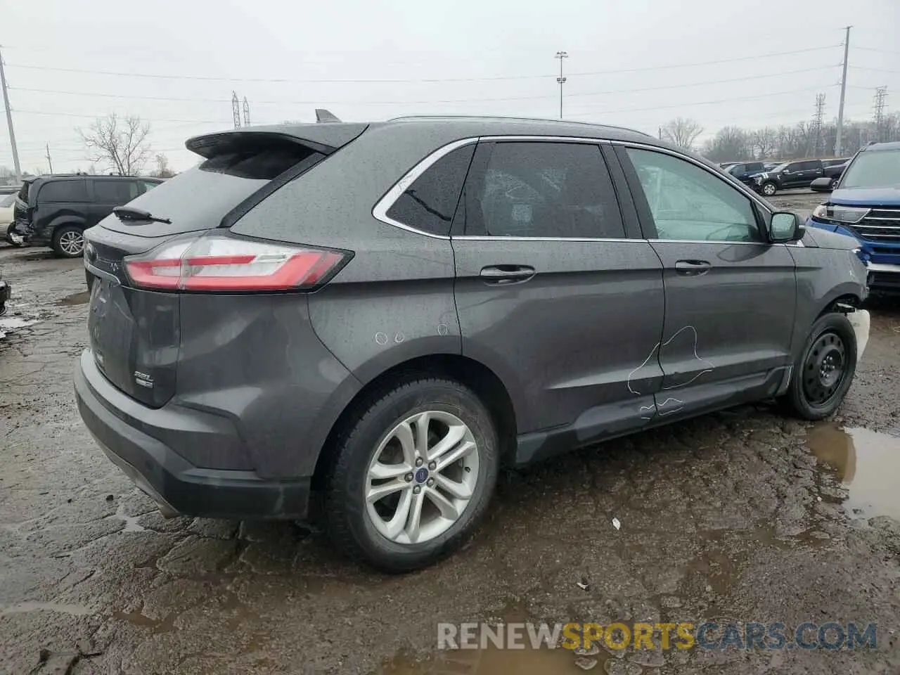 3 Photograph of a damaged car 2FMPK4J9XKBC71612 FORD EDGE 2019